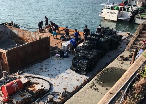 香烟换芯 极乐牌香烟 台湾南部有走私集团涉嫌使用海事工程平台